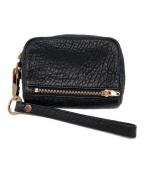 ALEXANDER WANGアレキサンダー・ワン）の古着「ラウンドジップミニバッグ」｜ブラック