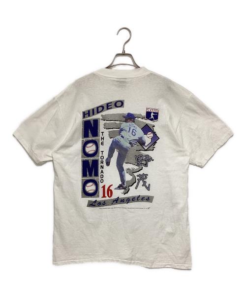 ONEITA（オニータ）ONEITA (オニータ) 90S' プリントTシャツ ホワイト サイズ:Lの古着・服飾アイテム