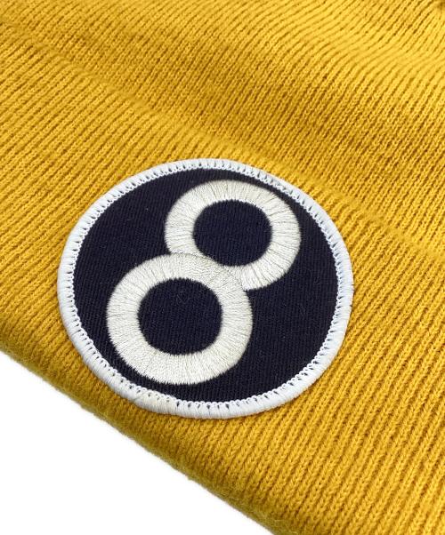 SUPREME（シュプリーム）Supreme (シュプリーム) 8-Ball Beanie イエローの古着・服飾アイテム