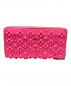 Christian Louboutinクリスチャン・ルブタン）の古着「Panettone Wallet」｜ピンク
