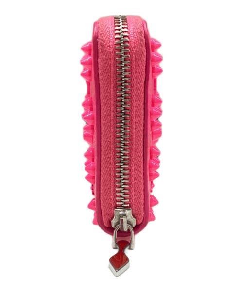 Christian Louboutin（クリスチャン・ルブタン）Christian Louboutin (クリスチャン・ルブタン) Panettone Wallet ピンクの古着・服飾アイテム