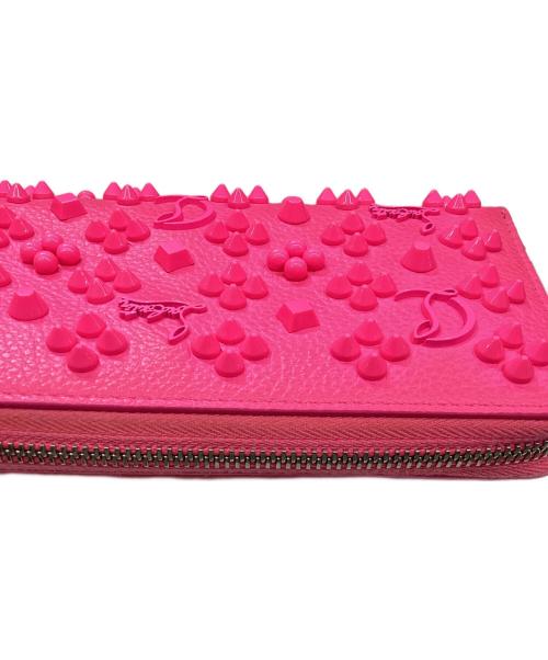 Christian Louboutin（クリスチャン・ルブタン）Christian Louboutin (クリスチャン・ルブタン) Panettone Wallet ピンクの古着・服飾アイテム