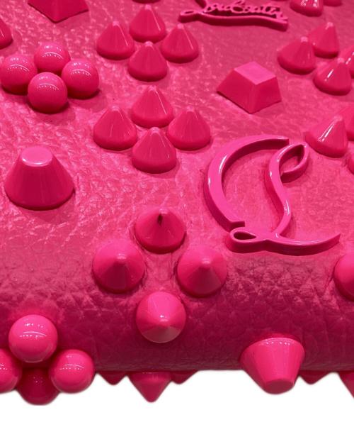 Christian Louboutin（クリスチャン・ルブタン）Christian Louboutin (クリスチャン・ルブタン) Panettone Wallet ピンクの古着・服飾アイテム