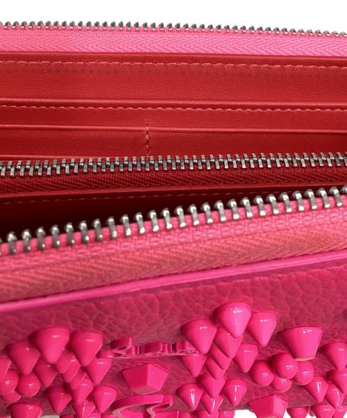 Christian Louboutin（クリスチャン・ルブタン）Christian Louboutin (クリスチャン・ルブタン) Panettone Wallet ピンクの古着・服飾アイテム