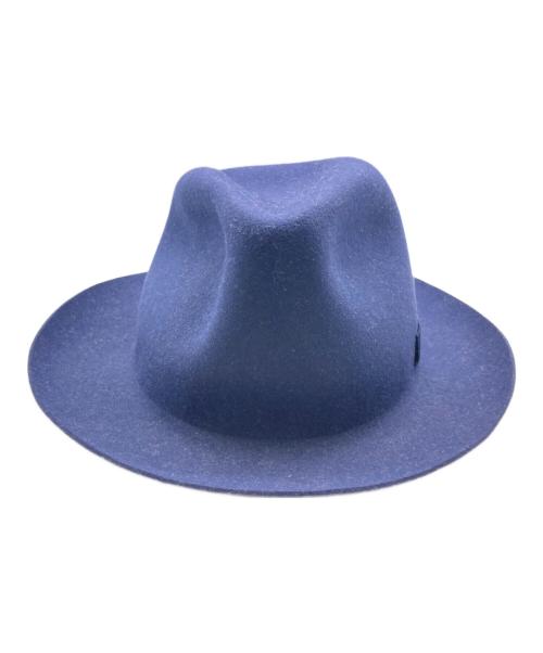 BORSALINO（ボルサリーノ）BORSALINO (ボルサリーノ) パナマハット ネイビー サイズ:USA 7 1/2の古着・服飾アイテム