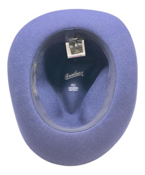 BORSALINO（ボルサリーノ）BORSALINO (ボルサリーノ) パナマハット ネイビー サイズ:USA 7 1/2の古着・服飾アイテム