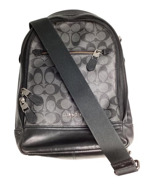 COACH（コーチ）COACH (コーチ) ボディーバッグ ブラックの古着・服飾アイテム