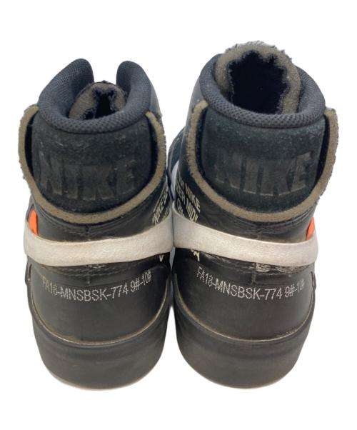 NIKE（ナイキ）NIKE (ナイキ) OFFWHITE (オフホワイト) BLAZER STUDIO MID ブラック サイズ:27㎝の古着・服飾アイテム