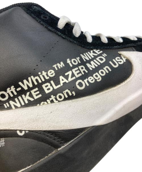 NIKE（ナイキ）NIKE (ナイキ) OFFWHITE (オフホワイト) BLAZER STUDIO MID ブラック サイズ:27㎝の古着・服飾アイテム