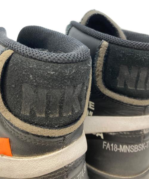 NIKE（ナイキ）NIKE (ナイキ) OFFWHITE (オフホワイト) BLAZER STUDIO MID ブラック サイズ:27㎝の古着・服飾アイテム