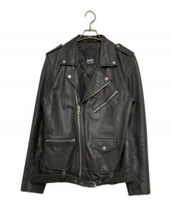 中古・古着通販】Denham (デンハム) スエードライダースジャケット