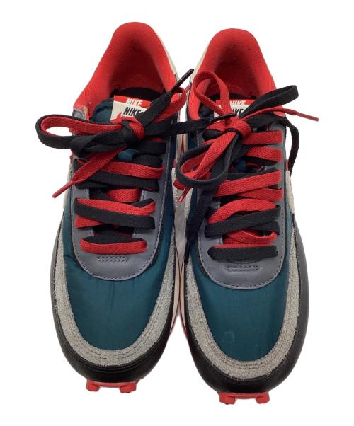 NIKE（ナイキ）NIKE (ナイキ) sacai (サカイ) UNDERCOVER (アンダーカバー) LD WAFFLE/SU ネイビー×レッド サイズ:27cmの古着・服飾アイテム