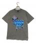 stussy（ステューシー）の古着「MADSTEEZ TEE」｜グレー×ブルー