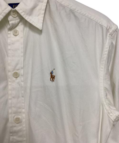 POLO RALPH LAUREN（ポロ・ラルフローレン）POLO RALPH LAUREN (ポロ・ラルフローレン) シャツワンピース ホワイト サイズ:０の古着・服飾アイテム