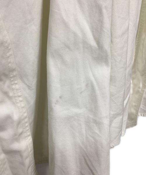 POLO RALPH LAUREN（ポロ・ラルフローレン）POLO RALPH LAUREN (ポロ・ラルフローレン) シャツワンピース ホワイト サイズ:０の古着・服飾アイテム