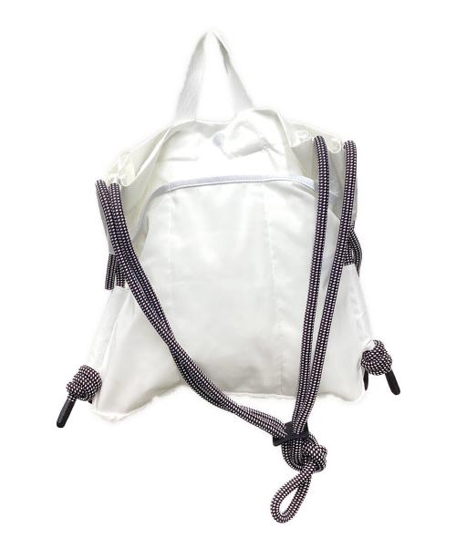 HUNTER（ハンター）HUNTER (ハンター) Adam et Rope (アダム エ ロペ) 別注トラベルナイロントートバッグ ホワイトの古着・服飾アイテム