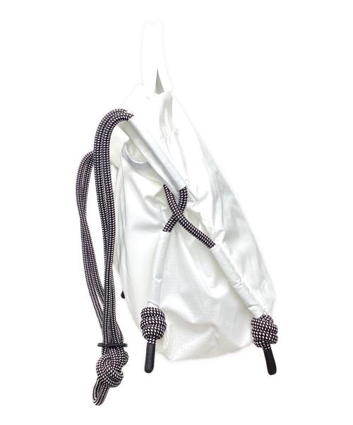 HUNTER（ハンター）HUNTER (ハンター) Adam et Rope (アダム エ ロペ) 別注トラベルナイロントートバッグ ホワイトの古着・服飾アイテム