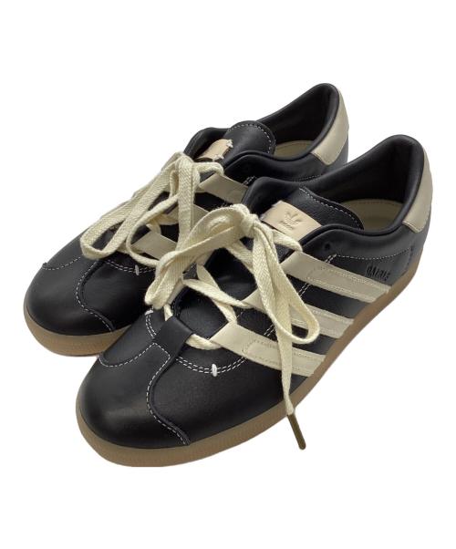 adidas（アディダス）adidas (アディダス) FOOT INDUSTRY (フットインダストリー) ガゼル インドア ブラック サイズ:24 未使用品の古着・服飾アイテム