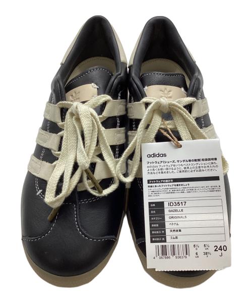 adidas（アディダス）adidas (アディダス) FOOT INDUSTRY (フットインダストリー) ガゼル インドア ブラック サイズ:24 未使用品の古着・服飾アイテム