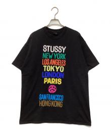 stussy（ステューシー）の古着「ESPO World Tour Tee」｜ブラック