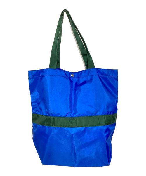 eYe COMME des GARCONS JUNYAWATANABE MAN（アイ コム デ ギャルソン ジュンヤ ワタナベ マン）eYe COMME des GARCONS JUNYAWATANABE MAN (アイ コム デ ギャルソン ジュンヤ ワタナベ マン) トートバッグ ブルーの古着・服飾アイテム