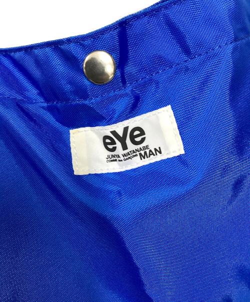 eYe COMME des GARCONS JUNYAWATANABE MAN（アイ コム デ ギャルソン ジュンヤ ワタナベ マン）eYe COMME des GARCONS JUNYAWATANABE MAN (アイ コム デ ギャルソン ジュンヤ ワタナベ マン) トートバッグ ブルーの古着・服飾アイテム