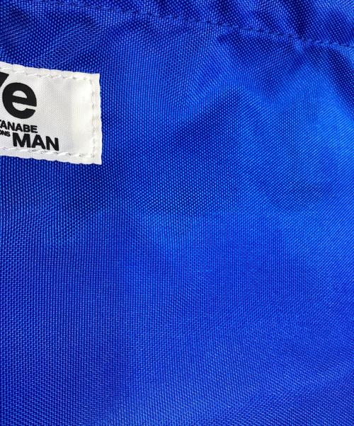 eYe COMME des GARCONS JUNYAWATANABE MAN（アイ コム デ ギャルソン ジュンヤ ワタナベ マン）eYe COMME des GARCONS JUNYAWATANABE MAN (アイ コム デ ギャルソン ジュンヤ ワタナベ マン) トートバッグ ブルーの古着・服飾アイテム