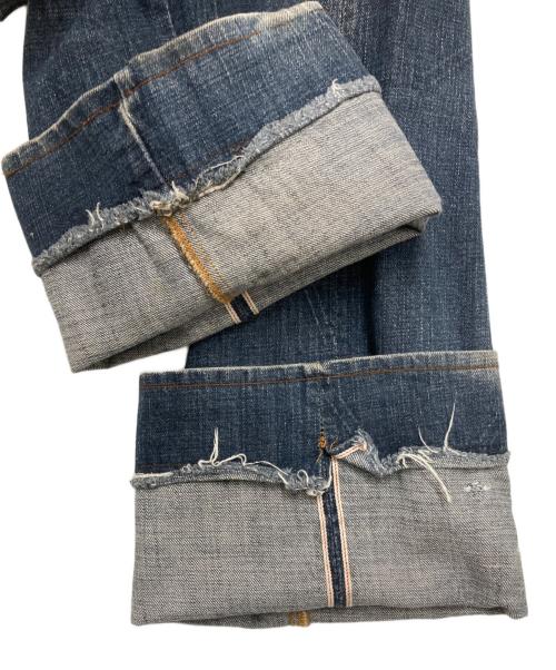 Evisu Jeans（エヴィスジーンズ）Evisu Jeans (エヴィスジーンズ) カモメペイントデニムパンツ インディゴ サイズ:36/35の古着・服飾アイテム