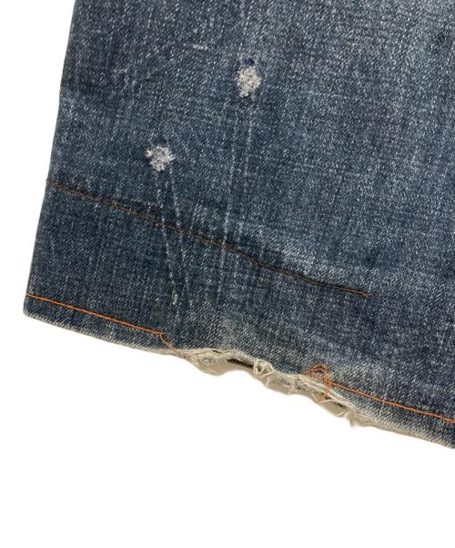 Evisu Jeans（エヴィスジーンズ）Evisu Jeans (エヴィスジーンズ) カモメペイントデニムパンツ インディゴ サイズ:36/35の古着・服飾アイテム