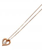 4℃ヨンドシー）の古着「ハートチャームネックレス」