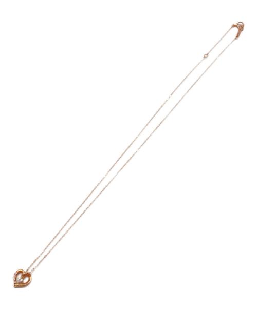 4℃（ヨンドシー）4℃ (ヨンドシー) ハートチャームネックレスの古着・服飾アイテム