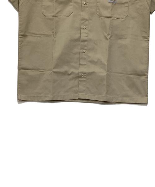 Carhartt WIP（カーハート ワークインプログレス）CARHARTT WIP (カーハート ワークインプログレス) S/S MASTER SHIRT ベージュ サイズ:XLの古着・服飾アイテム
