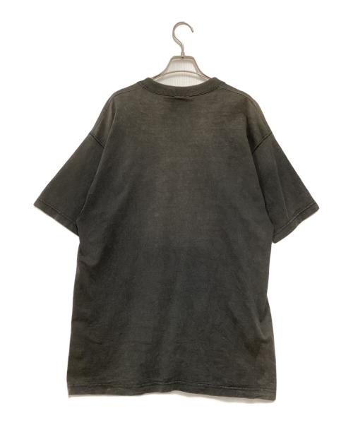 LOONEY TUNES（ルーニーチューンズ）LOONEY TUNES (ルーニーチューンズ) キャラクタープリントTシャツ(タズ) チャコールグレー サイズ:LARGEの古着・服飾アイテム