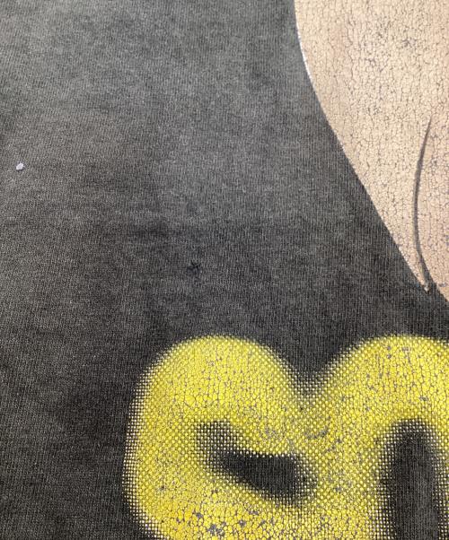 LOONEY TUNES（ルーニーチューンズ）LOONEY TUNES (ルーニーチューンズ) キャラクタープリントTシャツ(タズ) チャコールグレー サイズ:LARGEの古着・服飾アイテム