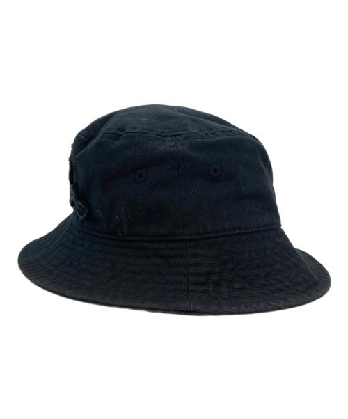 stussy（ステューシー）stussy (ステューシー) BUCKET HAT CROWN APPLIQUE ブラックの古着・服飾アイテム