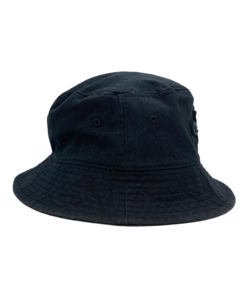 stussy（ステューシー）stussy (ステューシー) BUCKET HAT CROWN APPLIQUE ブラックの古着・服飾アイテム