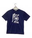 ）の古着「I SEE IT ALL TEE」｜ネイビー