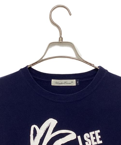 UNDERCOVER（アンダーカバー）UNDERCOVER (アンダーカバー) I SEE IT ALL TEE ネイビー サイズ:2の古着・服飾アイテム