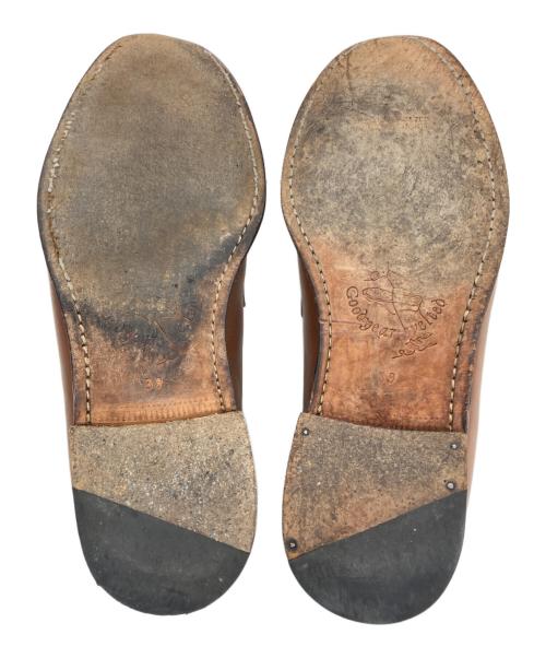 Jalan Sriwijaya（ジャランスリウァヤ）Jalan Sriwijaya (ジャランスリウァヤ) コインローファー ホワイト×ブラウン サイズ:39の古着・服飾アイテム