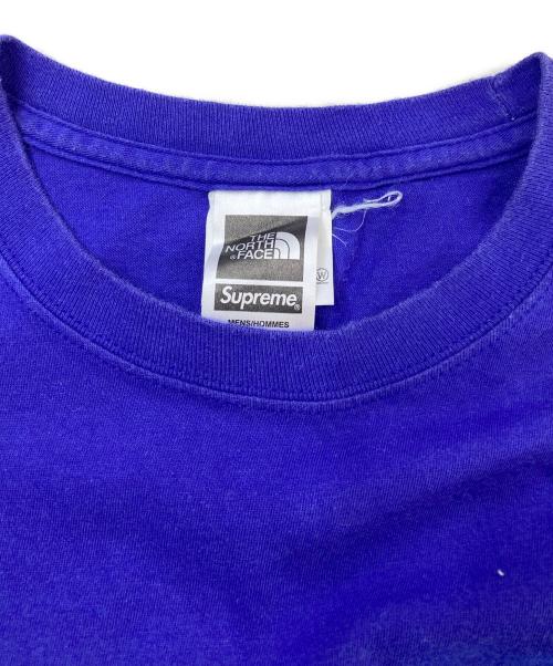 SUPREME（シュプリーム）Supreme (シュプリーム) THE NORTH FACE (ザ ノース フェイス) EXPEDITION S/S TEE ブルー サイズ:Mの古着・服飾アイテム