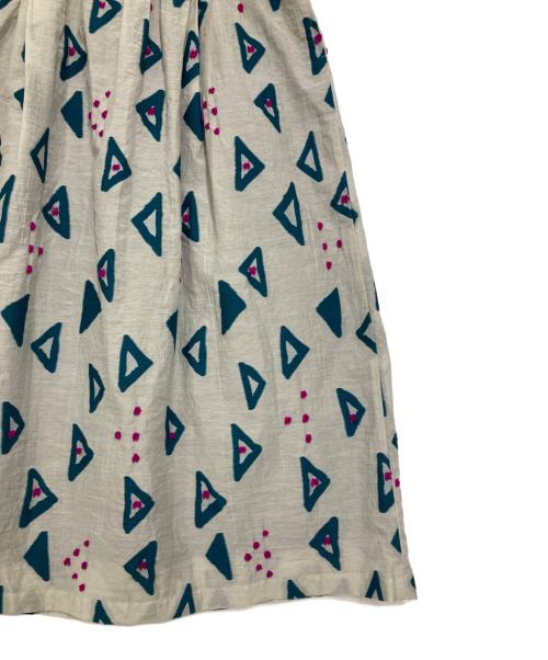 FUGA FUGA（フーガフーガ）FUGA FUGA (フーガフーガ) 三角ドット柄スカート グレー サイズ:Freeの古着・服飾アイテム