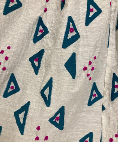 FUGA FUGA（フーガフーガ）FUGA FUGA (フーガフーガ) 三角ドット柄スカート グレー サイズ:Freeの古着・服飾アイテム