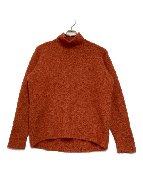 JURGEN LEHL（ヨーガンレール）JURGEN LEHL (ヨーガンレール) アルパカウールニットセーター オレンジ サイズ:freeの古着・服飾アイテム