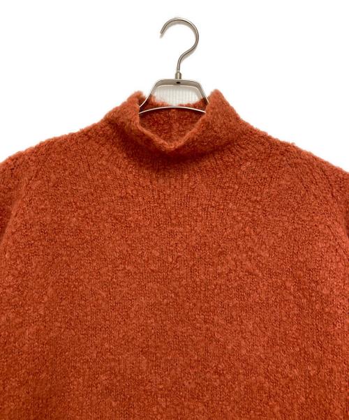 JURGEN LEHL（ヨーガンレール）JURGEN LEHL (ヨーガンレール) アルパカウールニットセーター オレンジ サイズ:freeの古着・服飾アイテム