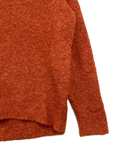 JURGEN LEHL（ヨーガンレール）JURGEN LEHL (ヨーガンレール) アルパカウールニットセーター オレンジ サイズ:freeの古着・服飾アイテム
