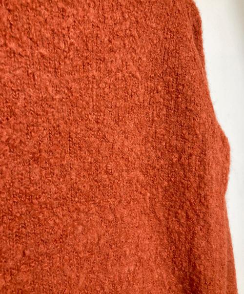 JURGEN LEHL（ヨーガンレール）JURGEN LEHL (ヨーガンレール) アルパカウールニットセーター オレンジ サイズ:freeの古着・服飾アイテム