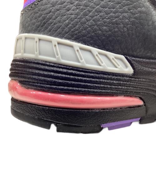 NEW BALANCE（ニューバランス）NEW BALANCE (ニューバランス) PALACE (パレス) コラボローカットスニーカー グレー×パープル サイズ:UK9 1/2の古着・服飾アイテム