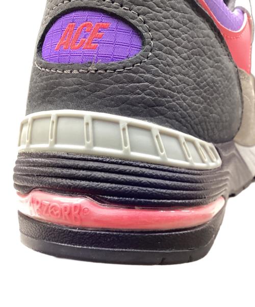 NEW BALANCE（ニューバランス）NEW BALANCE (ニューバランス) PALACE (パレス) コラボローカットスニーカー グレー×パープル サイズ:UK9 1/2の古着・服飾アイテム
