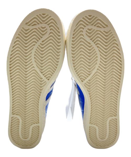 adidas（アディダス）adidas (アディダス) A BATHING APE (ア ベイシング エイプ) SUPERSTAR V ホワイト×ブルー サイズ:28㎝ 未使用品の古着・服飾アイテム