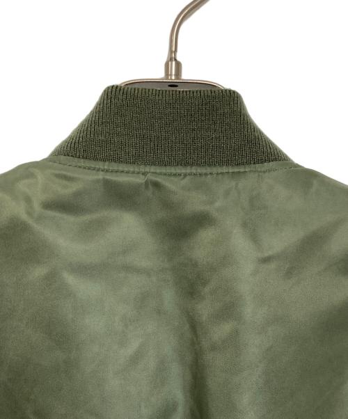 AVIREX（アヴィレックス）AVIREX (アヴィレックス) MA-1 ベスト カーキ サイズ:Lの古着・服飾アイテム